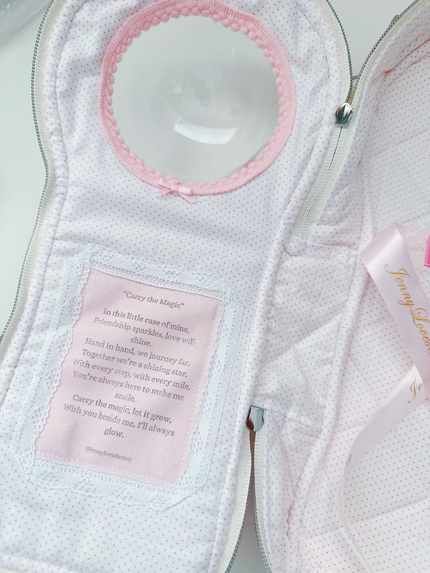 Pretty in Pink Blythe Carrier